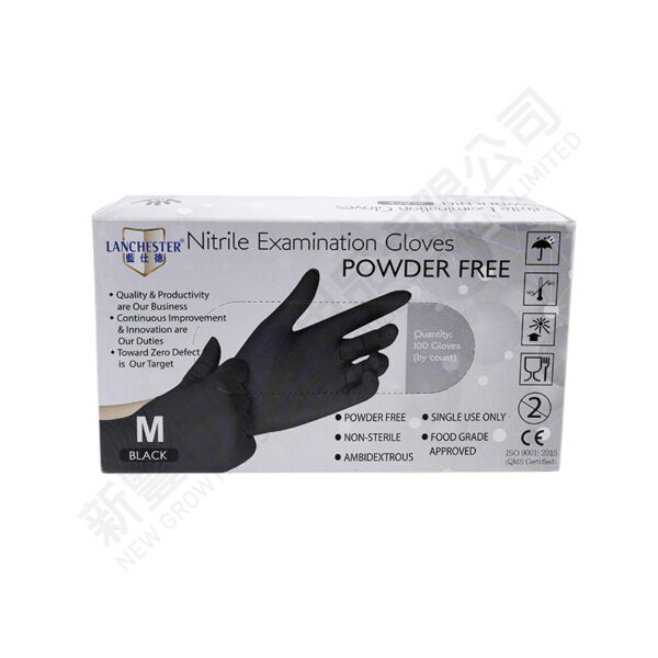 Nitrile Gloves Black