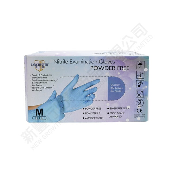 Nitrile Gloves Blue